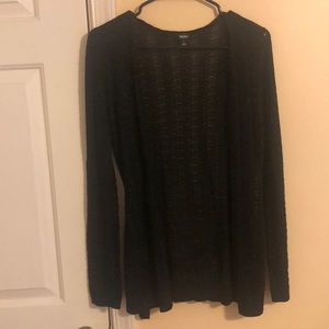 ** FINAL PRICE ** Mossimo Glitter Black Cardigan